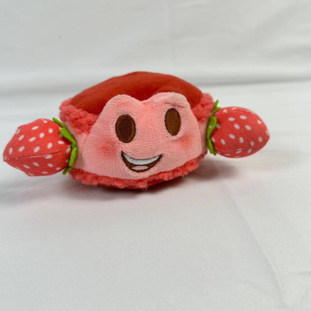 Disney Munchlings The Little Mermaid Sebastian The Crab Strawberry Macaron Plush